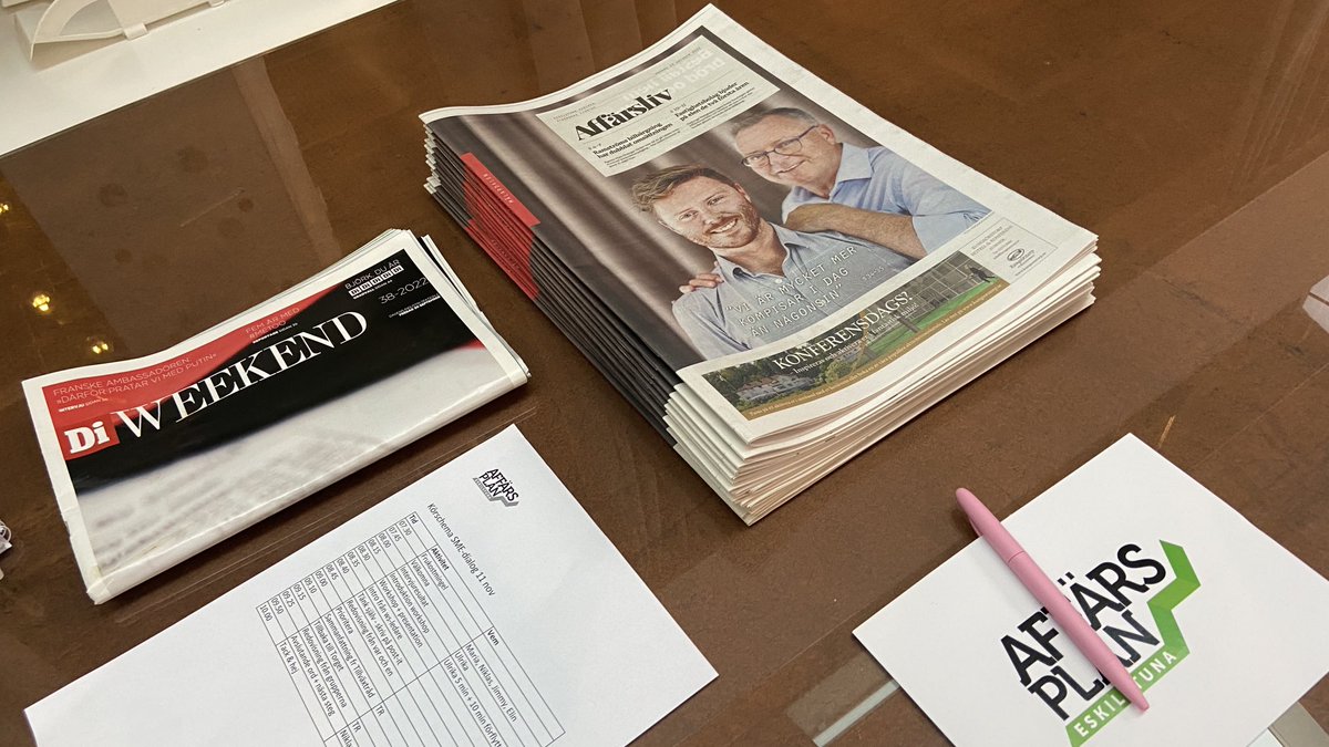 Affärsliv i gott sällskap på Munktell Science Park.