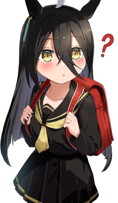 小学生カフェちゃん!#ウマ娘 #マンハッタンカフェ 