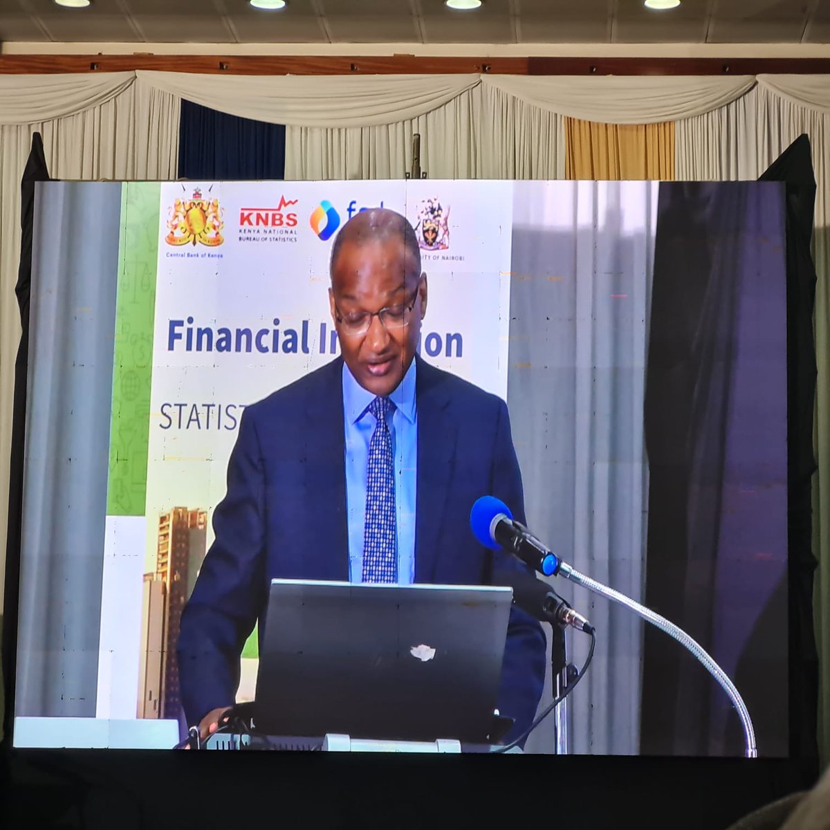 KNBStats's tweet photo. #FinancialinclusionConference
"2021 FinAccess Survey County Report is a huge milestone in providing county disagregated data on financial inclusion" Dr. Patrick Njoroge, Governor @CBKKenya #FinAccess @FSDKe https://t.co/b37NC8SSk0