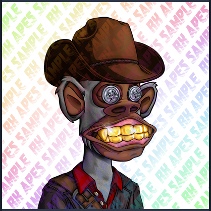chipm0nkey's tweet photo. @ProjectRxnegade Yeah, sometimes yeeting isn't an upgrade. 😂

To be contin-yeeted tomorrow! #RXApes https://t.co/A4ONa84OHC