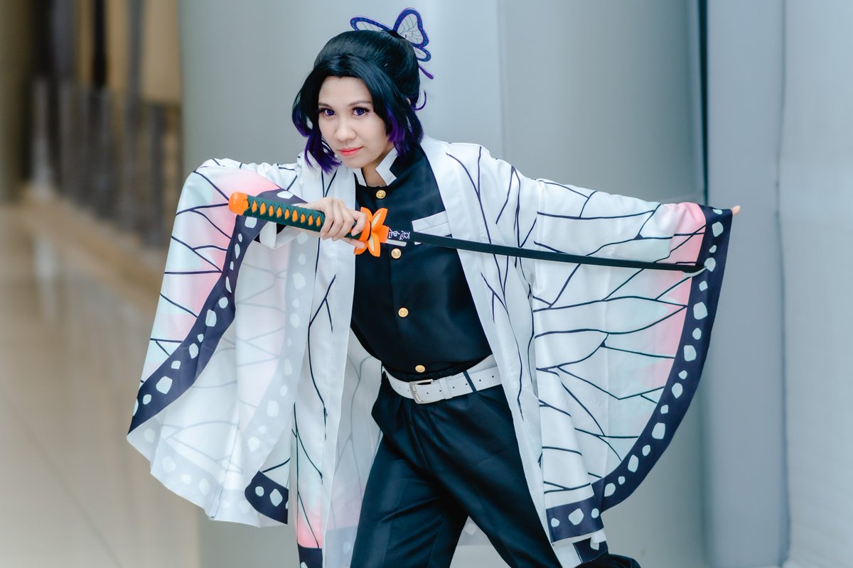 dyodyokyukyu12's tweet photo. #lateuploads #shinobukocho #kny #demonslayercosplay @ Cosplay Mania 2022 SMX Convention Center - MOA Day2 https://t.co/JyegdXMPCm