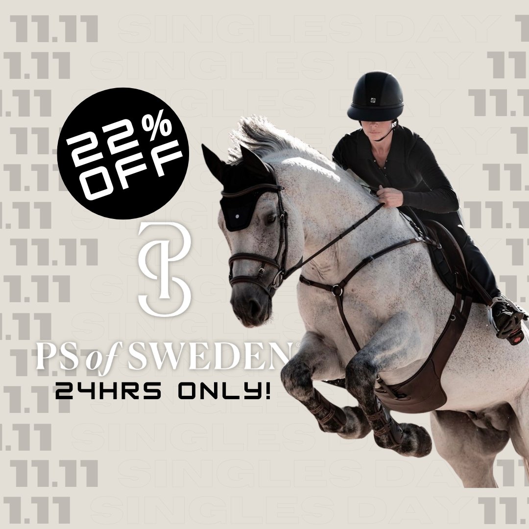 Singles Day means one thing...
22% off all PSOS items on our website whilst stock lasts 🔥