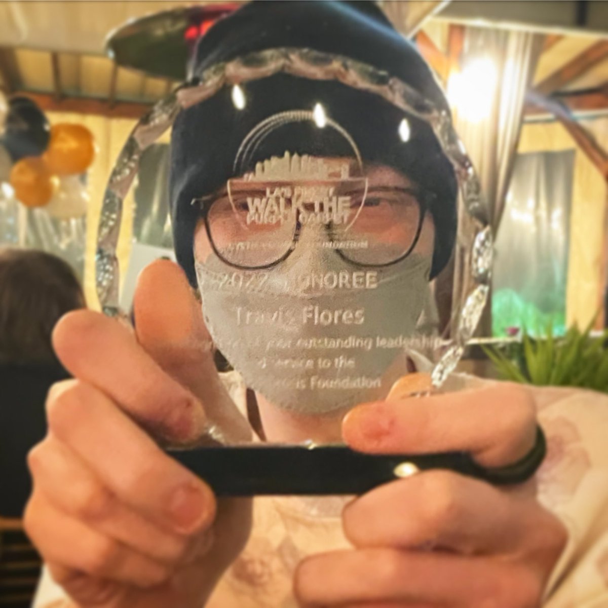 Travis Flores (@travisflores) on Twitter photo Tonight the <a href="/CF_Foundation/">Cystic Fibrosis Foundation</a> @CFF_LA honored me with an award for my work within the #CysticFibrosis community. I’m so grateful for this recognition, and will continue to work with the CFF. I do this in memory of my friends that have passed, and those who continue to battle! 💪💜💛 Tonight the <a href="/CF_Foundation/">Cystic Fibrosis Foundation</a> @CFF_LA honored me with an award for my work within the #CysticFibrosis community. I’m so grateful for this recognition, and will continue to work with the CFF. I do this in memory of my friends that have passed, and those who continue to battle! 💪💜💛
