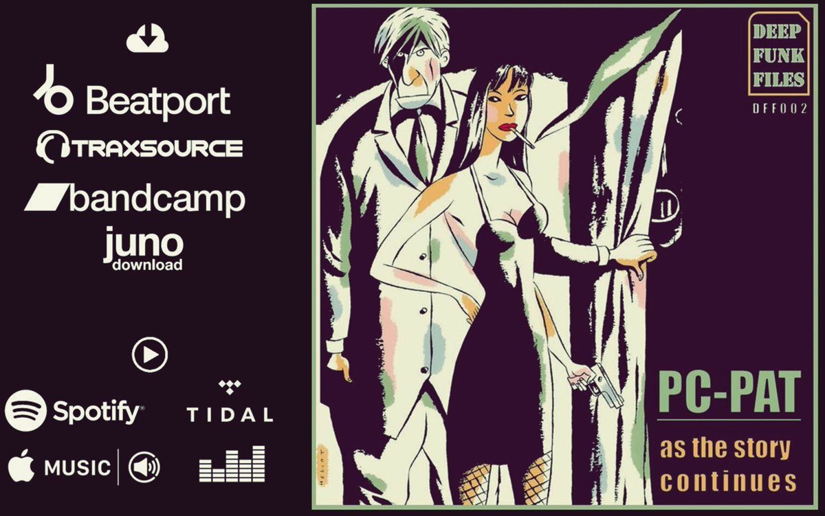 Pc-Pat's latest release on his "Deep Funk Files" label is out now on all digital platforms.
Check it an get it here:
traxsource.com/title/1900661/…
pcpat.bandcamp.com/album/as-the-s…
junodownload.com/products/pc-pa…