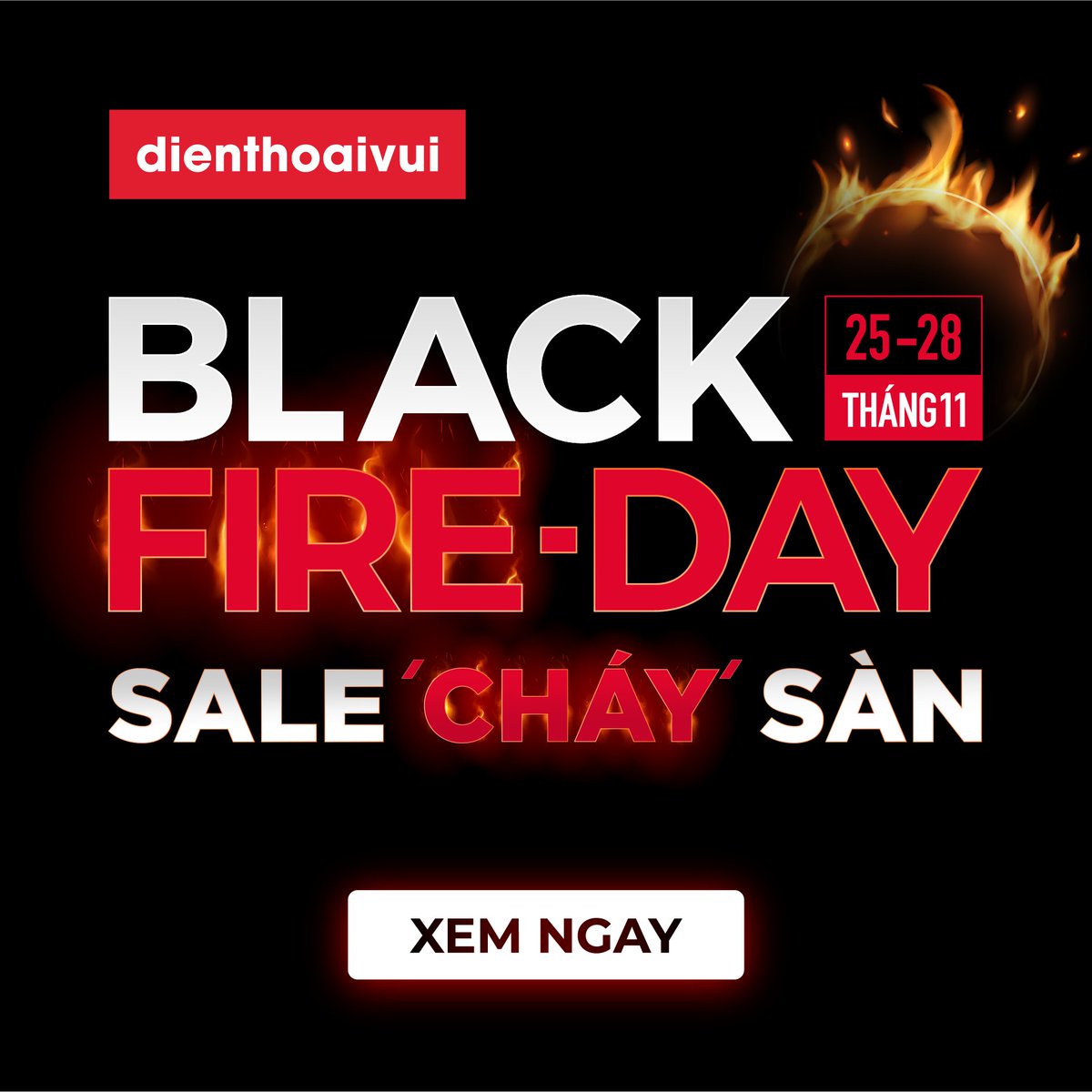 dienthoaivui's tweet photo. MỪNG BLACK FRIDAY 2022 – SĂN SALE KHUYẾN MÃI 90% | ĐIỆN THOẠI VUI
Sự kiện diễn ra duy nhất từ 25-28 tháng 11, cùng đón chờ và săn deal Hot ngay!
>>Xem ngay: https://t.co/CvLp72HA6B
#Sales_Black_Friday_2022 #Black_Friday #Dienthoaivui https://t.co/tyGyKtKzNH
