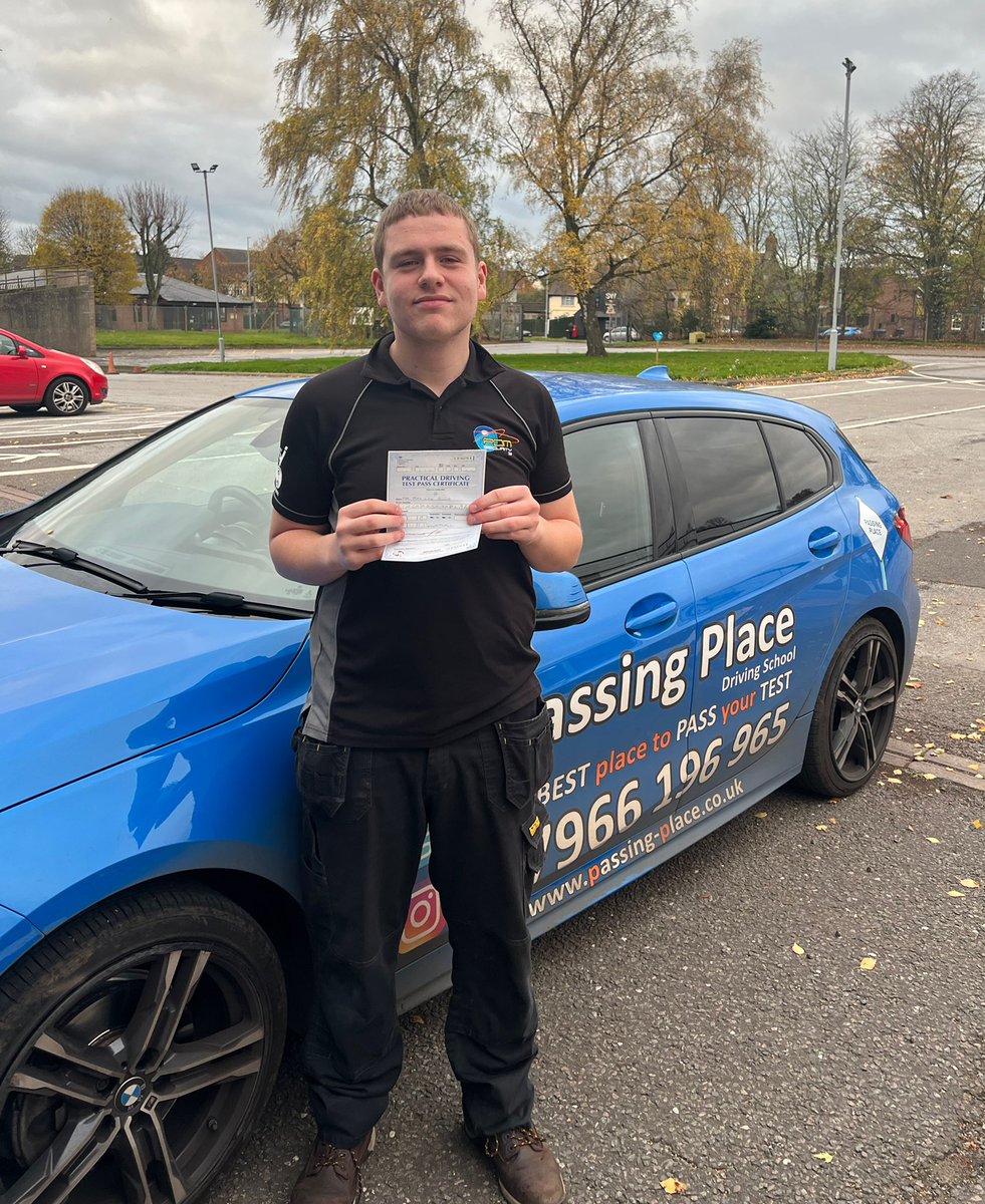 passingplaceds's tweet photo. Pass time !

It was worth getting up for the very early test today as Max Binch produced an excellent drive to pass his driving test !

Congratulations Max  🎉🎉🎉

https://t.co/IE0J1G6IaR https://t.co/sdgpoYblef