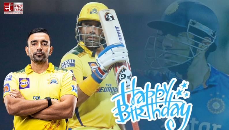 Happy birthday robin uthappa the one of the legends of csk  