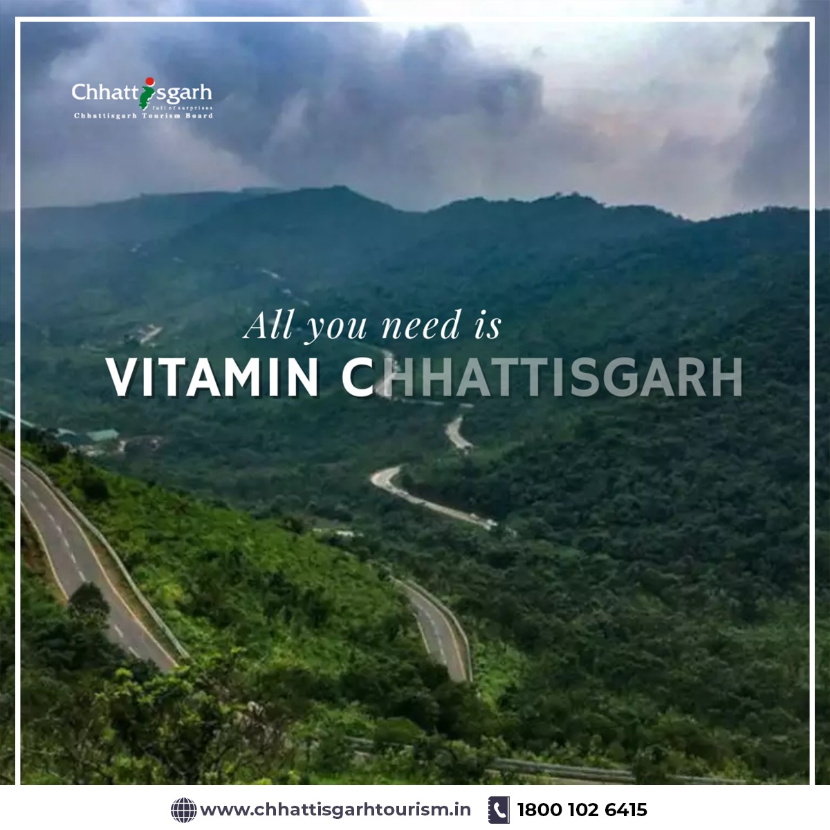 GoChhattisgarh's tweet photo. All you need to visit Chhattisgarh..
#gochhattisgarh
#Visitcg
#Chhattisgarh
#Vitaminc
#Explorecg
#Travel
#Explorechhattisgarh https://t.co/Wfwl8733Rf