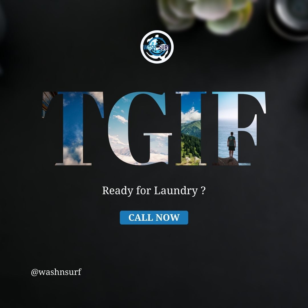 washnsurf's tweet photo. Friday is a day to complete your weekly goals. It is a day to celebrate the goals you set for yourself at the start of the week.
Contact us at Goldrim Plaza, Yaya Abatan Road, Ogba - Lagos, or call us at 09044723565.
#laundryday #laundry #tgif #friday #weekend #laundryweekend https://t.co/i8IloBhs7E
