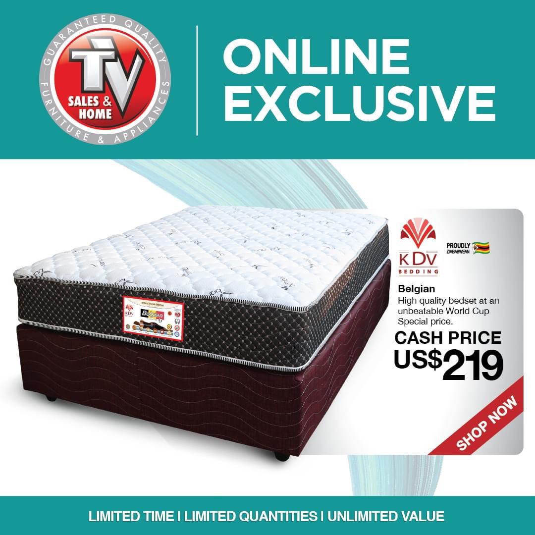 KDV_Bedding's tweet photo. We have a new range of top quality beds instore!
Visit your nearest TV Sales and Home outlet and find out about the Ghana Pillowtop and Belgian beds.
Limited Time, Limited Quantities and Unlimited Value
#KDV #KDVBedding #QualityBeds #Belgian #GhanaPillowtop https://t.co/GCSXK9tC9i