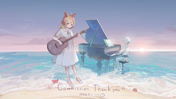 「piano standing」 illustration images(Latest)