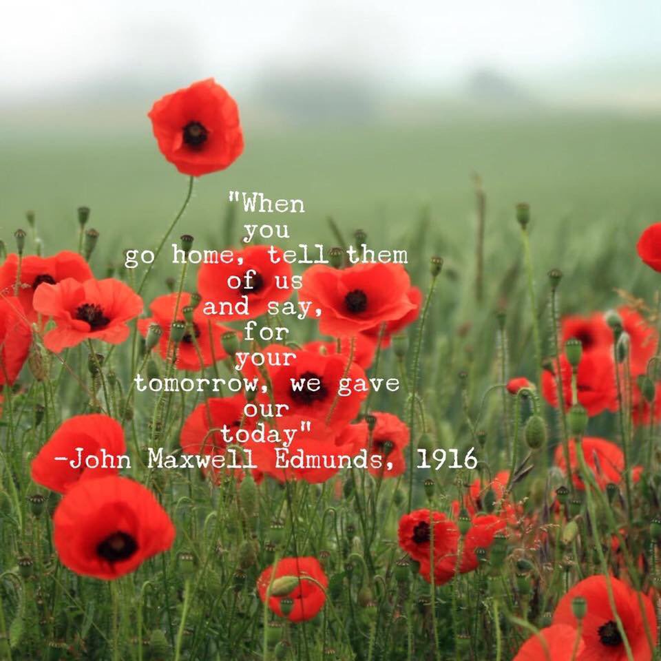 Lest we forget ❤️❤️❤️ #RemembranceDay #ArmisticeDay