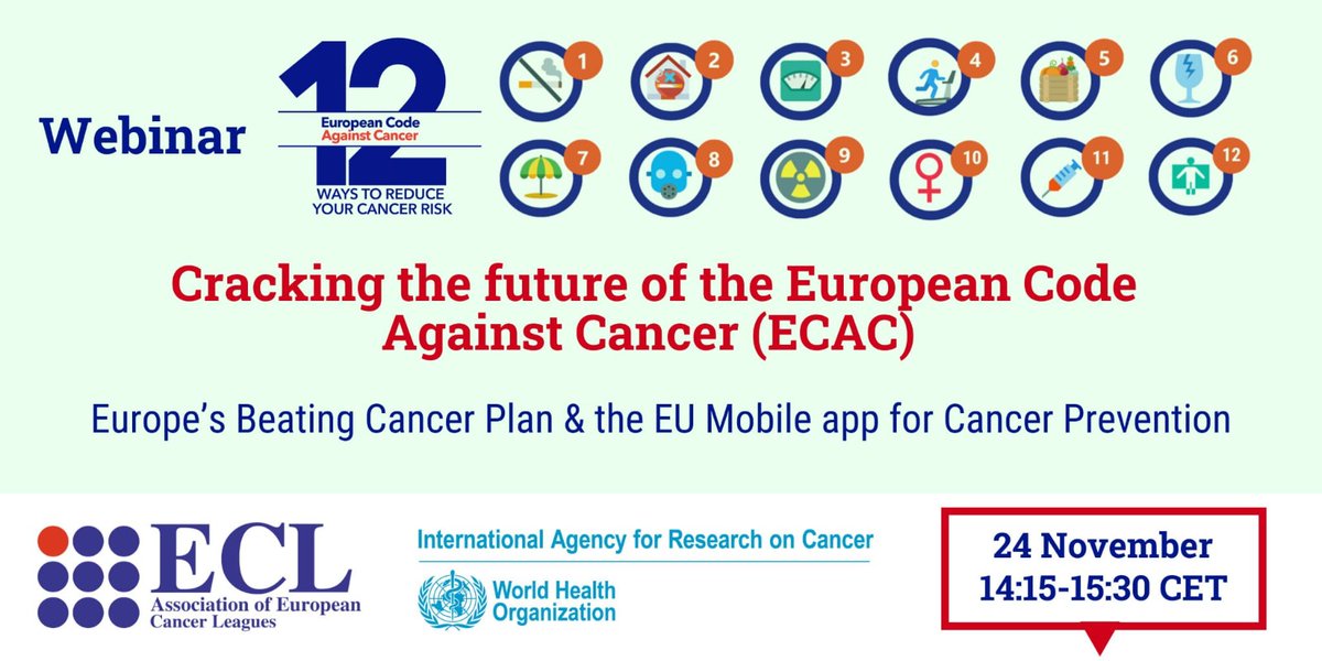 European Code Against Cancer tweet media
