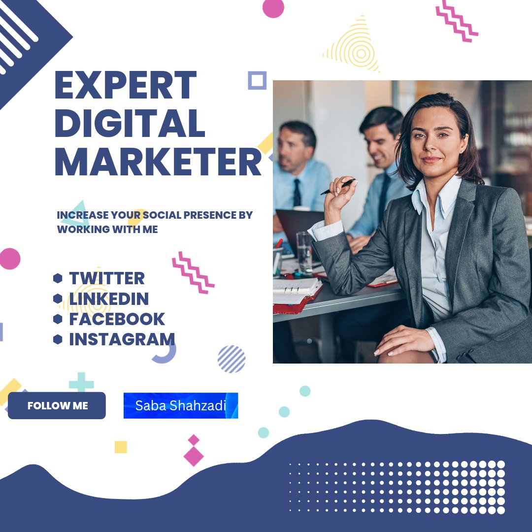 SabaSha05555199's tweet photo. Digital marketing and social media manager
.
Increase your organic growth by digital marketing is an easy way to increase your social presence.
#social #follow #FolloMe https://t.co/RTP4nixwsq