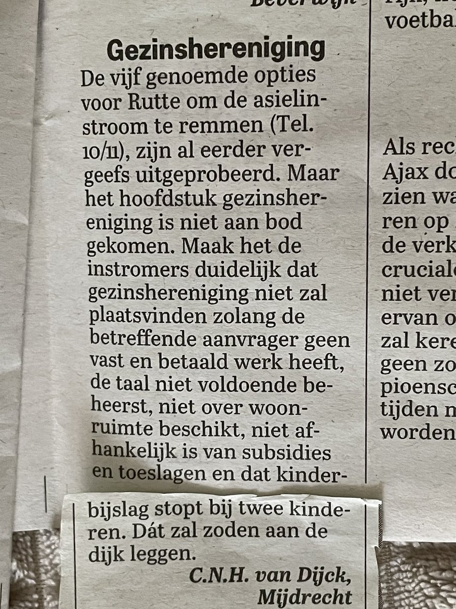 middelho's tweet photo. #gezinshereniging is de serieuze (#ontmoedigen) optie om die #asielinstroom in te dammen! #migranten #vluchtelingen #asieladvocatuur #IND @MinPres @MinisterNenS @StasJenV https://t.co/i4PC2Ay1g3