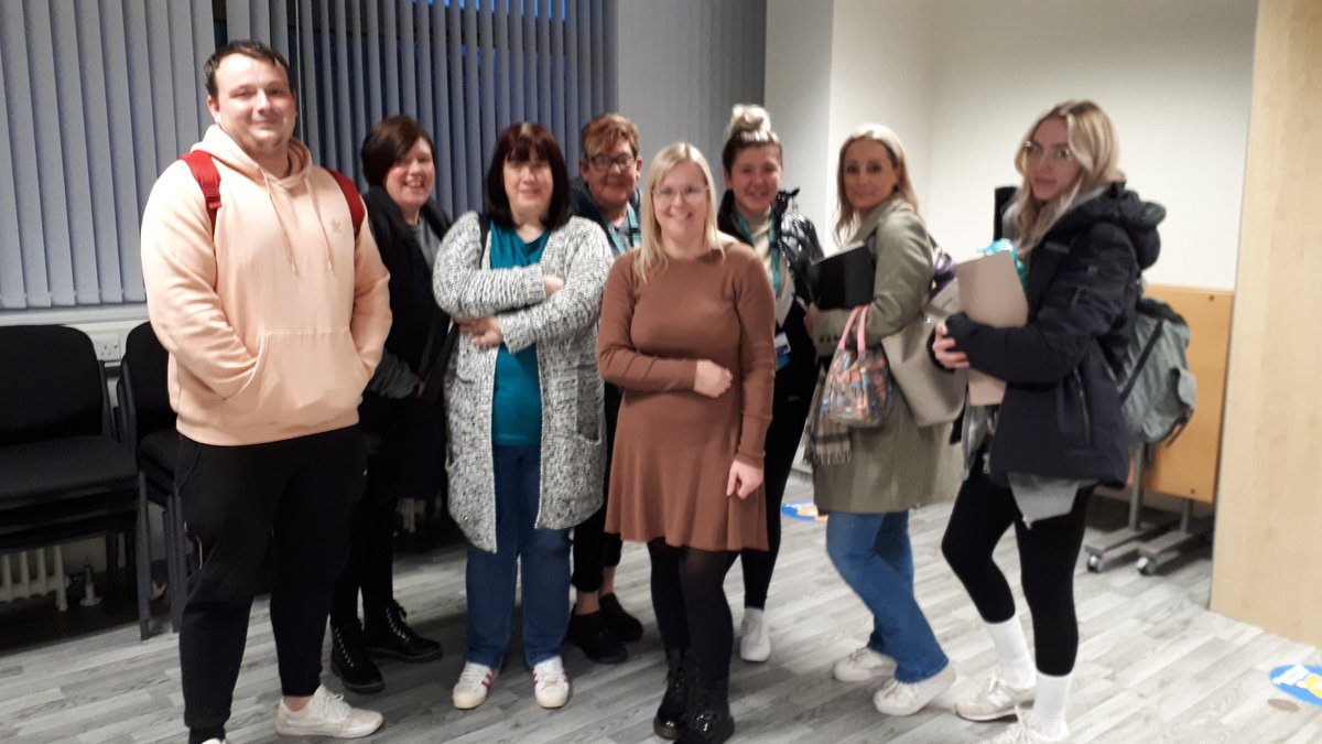 Delivered a professional develoment to these fantastic support workers and brillant facilitator Chantell. In the Clinical skills 2 day work shop <a href="/SheffChildrens/">Sheffield Children's</a> <a href="/chantel21955287/">Chantelle Rea</a>