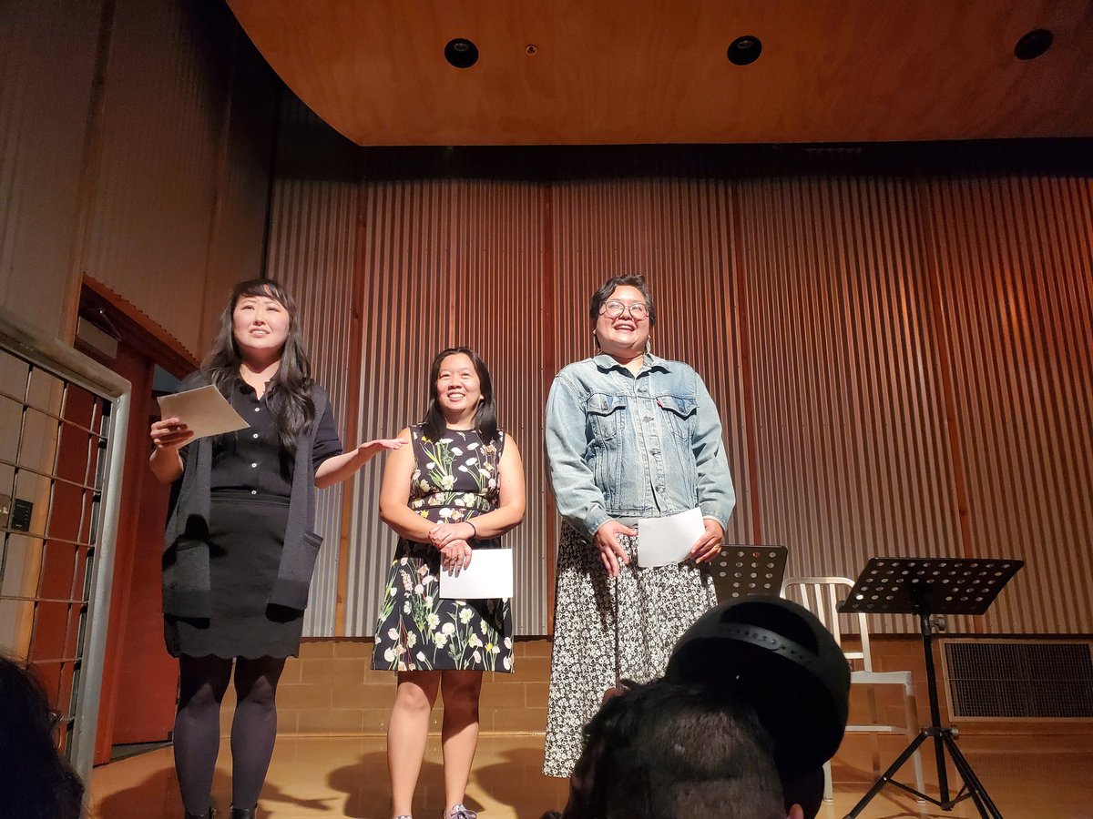 DennisLytton's tweet photo. @AAPlay @reenadutt @ChristineCorpuz @thatjuliacho Loved all these works what a great time at #AAPFEST!
Amelia loved seeing you guys again after all these years . . . I think she wants to get involved again! https://t.co/lR8qUOItGa