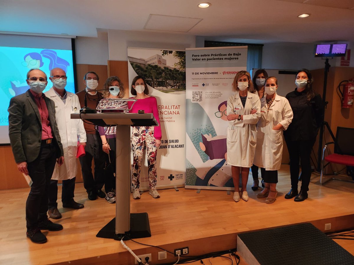 📈 Arranca el Foro sobre Prácticas de Bajo Valor en pacientes mujeres en el Hospital de Sant Joan

Los ponentes hablarán de pruebas o tratamientos considerados innecesarios desde el punto de vista sanitario al no haber demostrado su eficacia, no ser costo-efectivos o prioritarios