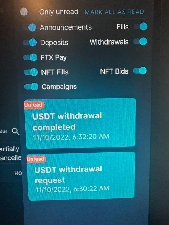 patrickgabner's tweet photo. @CadenceCrypto I was able to successfully withdraw from FTX. You can send me a direct message so I can guide you on how to get your withdrawal instantly https://t.co/XLy80fkjTS