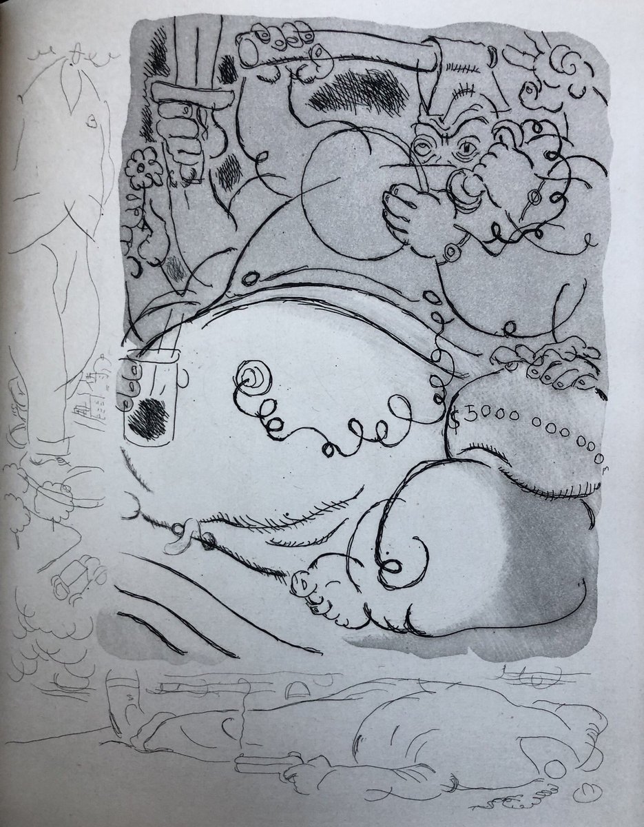 Gus Bofa, « Déblais », 1951 