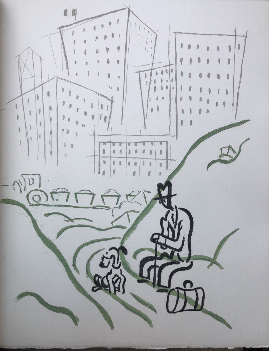 Gus Bofa, « Déblais », 1951 