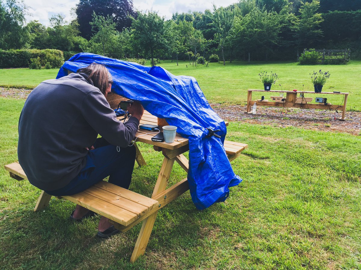 NadjaBrun's tweet image. Part of this study was a #lockdownexperiment in our scenic backyard in Somerset 🇬🇧 @EllardHunting