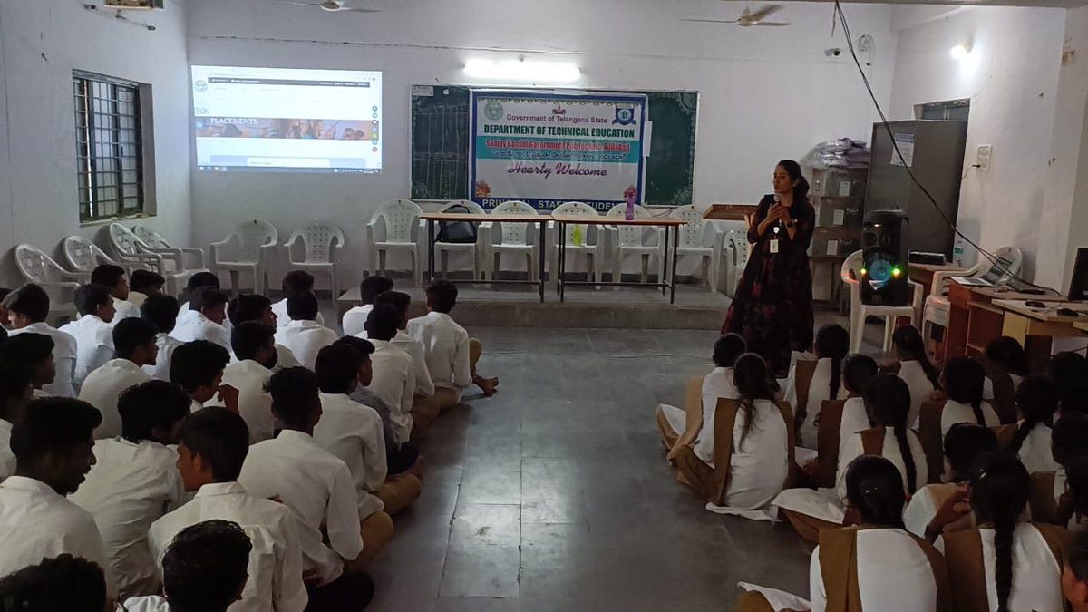 TASK Orientation session at SG Polytechnic college,Adilabad