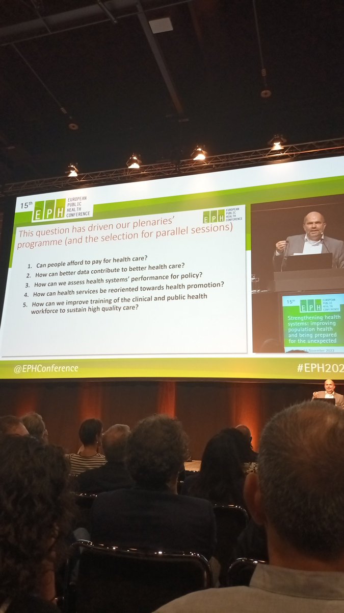 @istsupsan @paodecas @CoalitionForVax @EPHconference @EuroHealthNet it's going on the #EPHC2022 basing on five key question issues in #publichealth such as #diseaseprevention and #healthpromotion including research, professional training, support to policies, services development