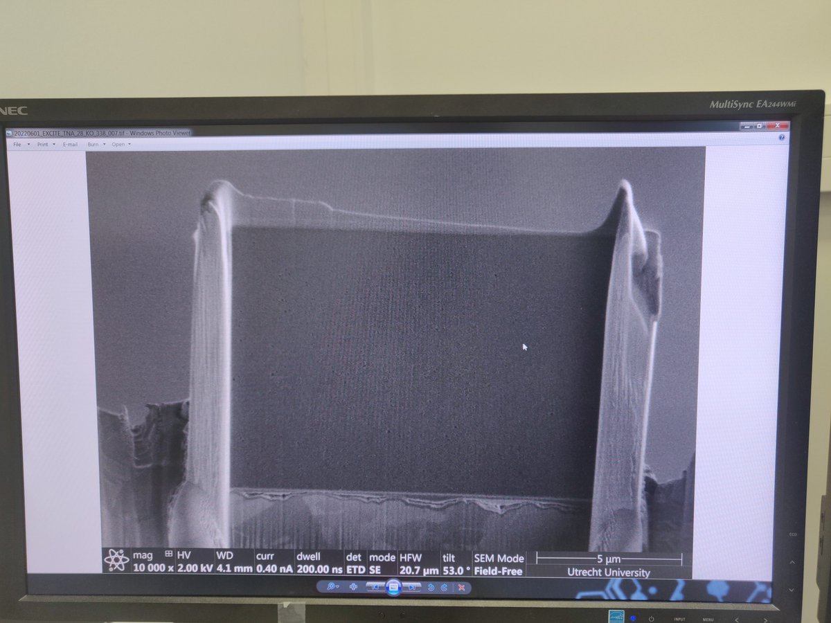 EXCITE_network's tweet photo. Happy #FIBFriday! Hope everyone had a great week and is focused on the weekend! 
Flashback to work done by 🔬 @MarkusOhl for TNA user @Bryan__Shirley @EXCITE_network at @UniUtrecht  @UUEarthSciences 
#EU_H2020 #microscopy #FIB #electronmicroscopy https://t.co/ZuWgWBpZIS