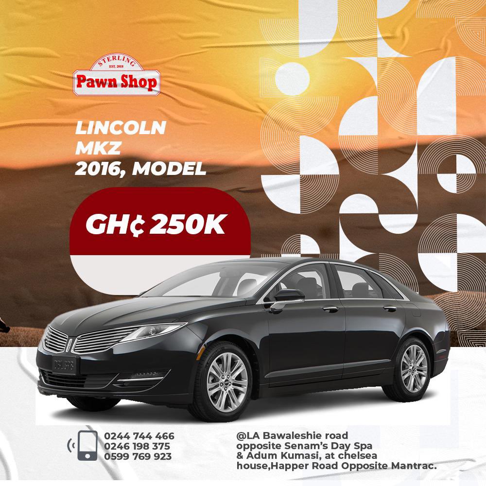SterlingPawnsh2's tweet image. LINCOLN
MKZ
2016, MODEL

DV *

AVAILABLE at the stated Price 🔻

 Kindly Contact us Now on 0244744466 or 0246198375 for a great deal.

#Ghana #Pawn #needcash #sterlingdevelopers #home #sterlingdeveloperspawnshop #sterlingdeveloperspawn #gadgetbro #gadgetbro9 #ghanapawn