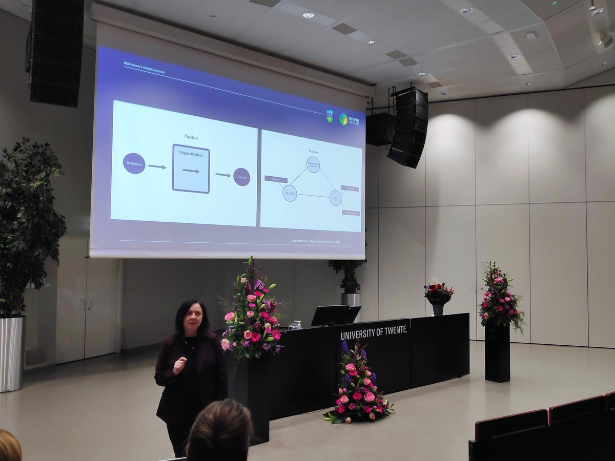 Keynote by @AEKeegan1 at #dutchhrm2022 reflecting on how the gig economy and platform labour challenge assumptions in #HRM related to pipeline business models, value creation and employment relationships