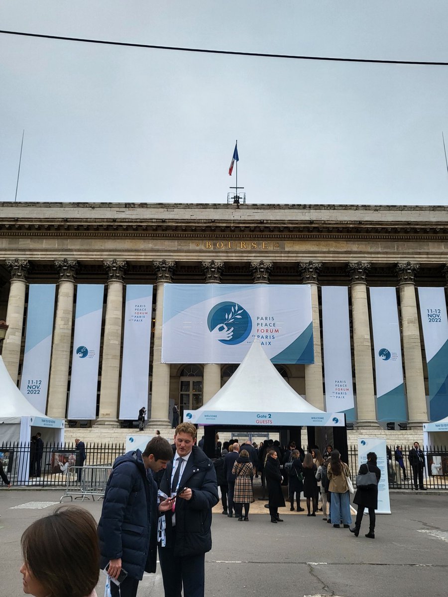 Ready to attend the <a href="/ParisPeaceForum/">Paris Peace Forum</a>  today and tomorrow