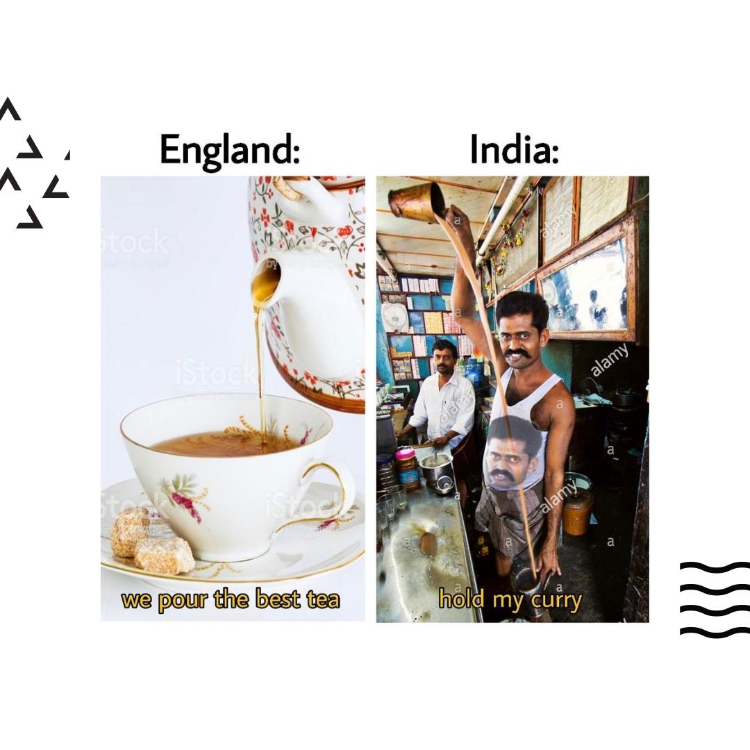 What do you prefer? 🙊
Comment ❤️ if you love chai as your go-to beverage
Comment 💛 if you prefer a cup of English tea
***
#chaimeme #foodie #chailatte #plantbased #chai #icedchai #icedtea #chalochai #vegan #chailover #huginamug #curated