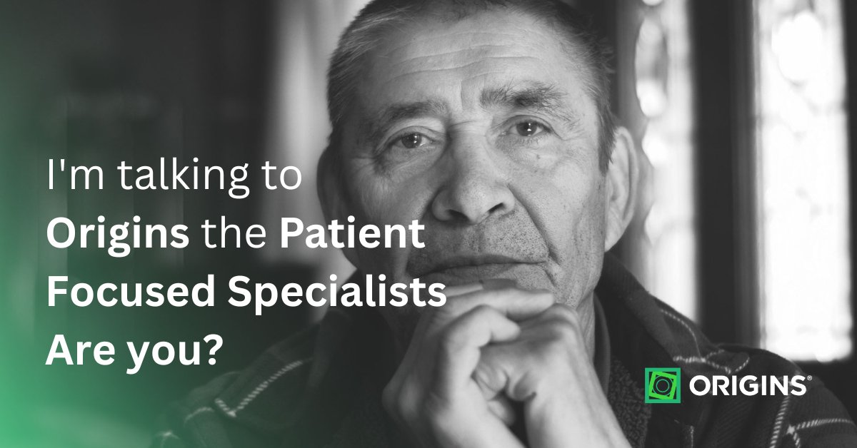 Origins, the Patient Focused Specialists have the expertise and award winning services to guide Pharma and Biotech companies to improve value by involving patients throughout the entire product lifecycle. Take a look at our evolved services origins-patients.com