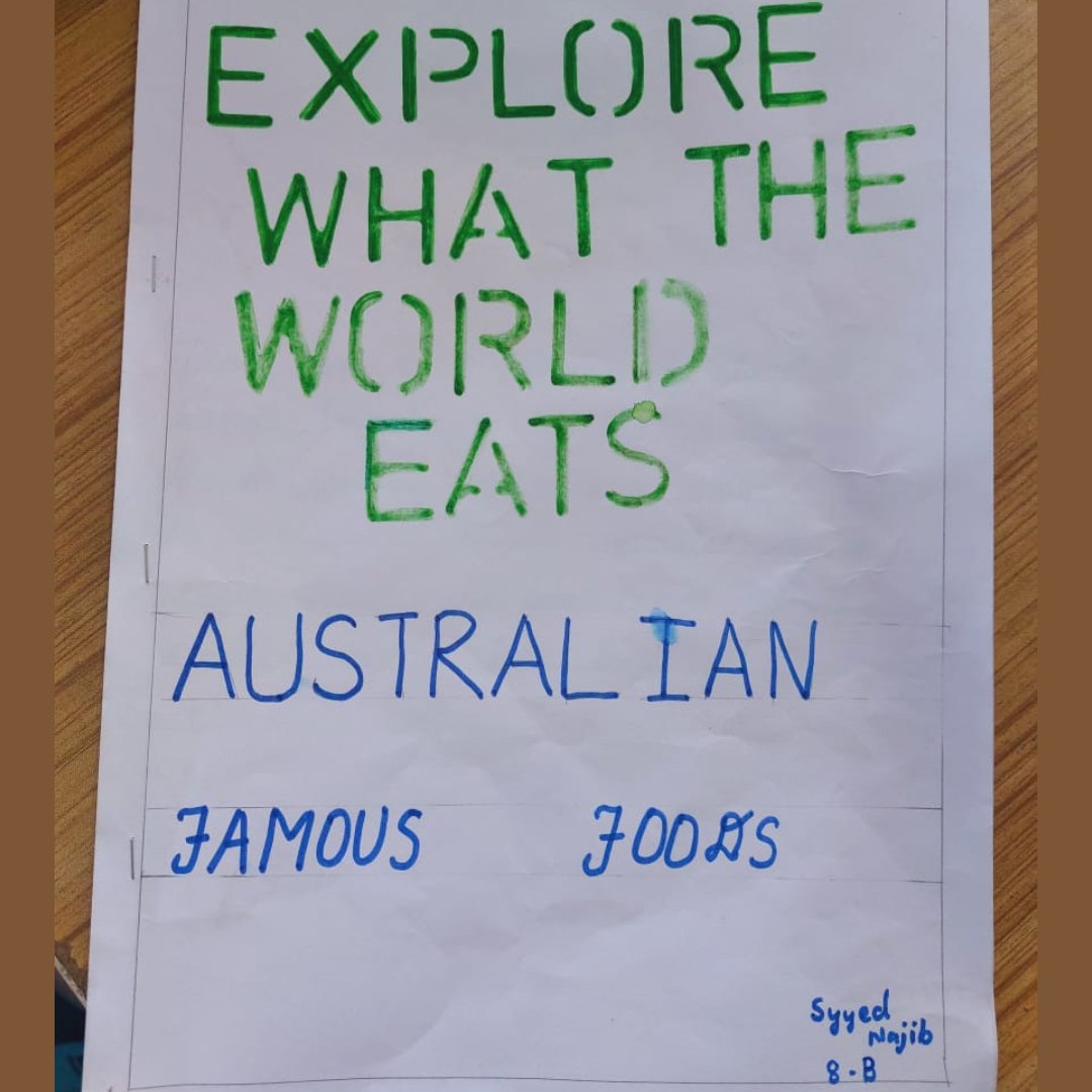SriNachammal's tweet image. An Album Making activity was conducted for Grade VII students on the topic"Explore What the World Eats"
It was an eye-opening look at various nations &amp;amp; a journey through the delicious array of continental food 
#srinachammalvidyavani #albummaking #foodvibes #food #continentalfood