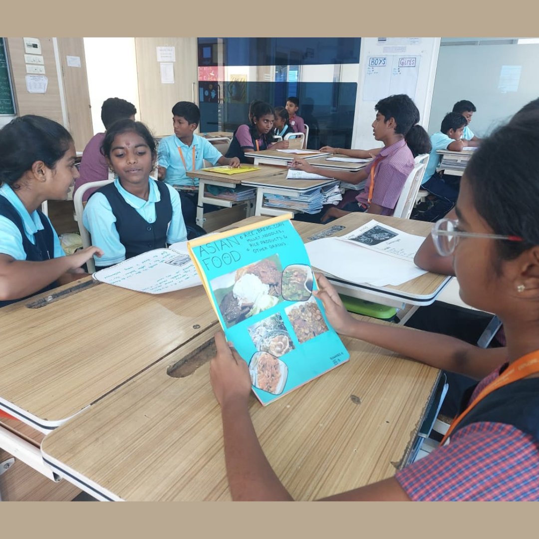 SriNachammal's tweet image. An Album Making activity was conducted for Grade VII students on the topic"Explore What the World Eats"
It was an eye-opening look at various nations &amp;amp; a journey through the delicious array of continental food 
#srinachammalvidyavani #albummaking #foodvibes #food #continentalfood