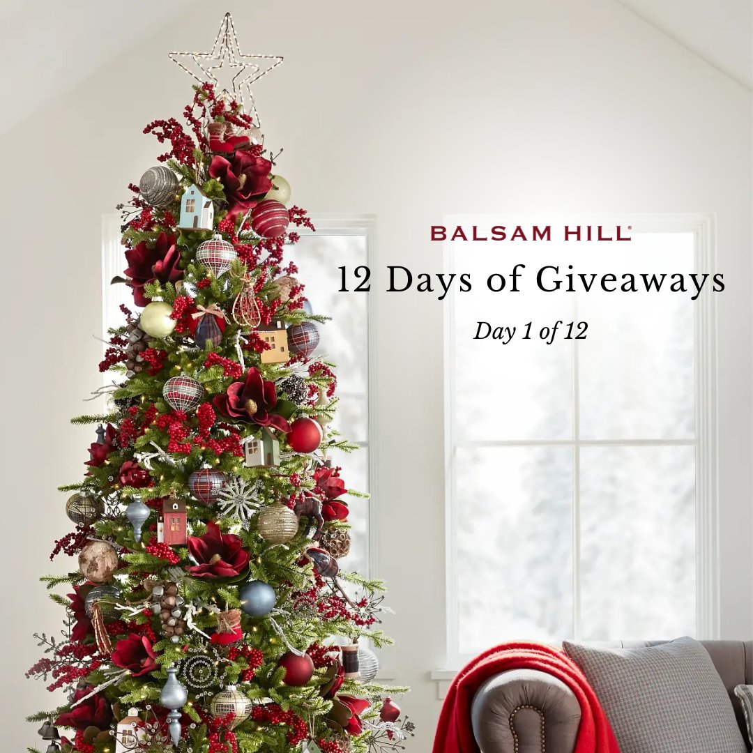 Balsam Hill UK on Twitter "𝐆𝐈𝐕𝐄𝐀𝐖𝐀𝐘𝐀𝐋𝐄𝐑𝐓 📣 Each day, a new Christmas gift!⁠ ⁠ We're giving