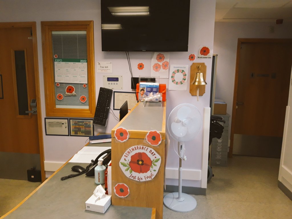 Lyndsey Wallace (@lyndseyhaemteam) on Twitter photo Remembrance day in Haematology Outpatients, we shall be having 2 minutes silence at 11am and will be inviting our patients to join in with us π @NGHCartwright1 <a href="/NGHnhstrust/">Northampton General Hospital π</a> Remembrance day in Haematology Outpatients, we shall be having 2 minutes silence at 11am and will be inviting our patients to join in with us π @NGHCartwright1 <a href="/NGHnhstrust/">Northampton General Hospital π</a>