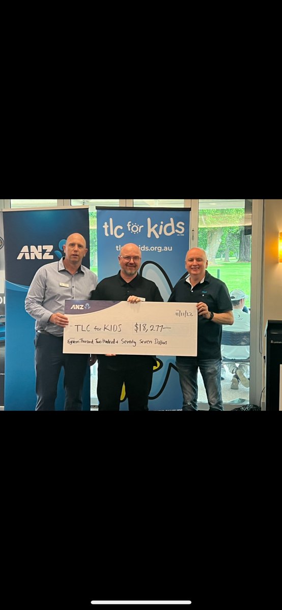 What a great day at Warragul Country Club raising funds for TLC for Kids. Thank you to the team, our partners, sponsors and everyone who participated.