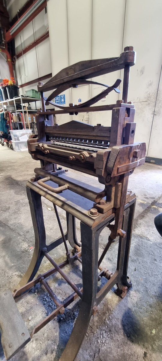 ShaleMuseum's tweet image. I've been out of the office for most of this week learning skills in large object conservation @SummerleeMuseum, organised by @GoIndustScot. Lots of fun getting hands on with these collections!

 #shalemuseum #industrialhistory #industrialheritage #museumcollections