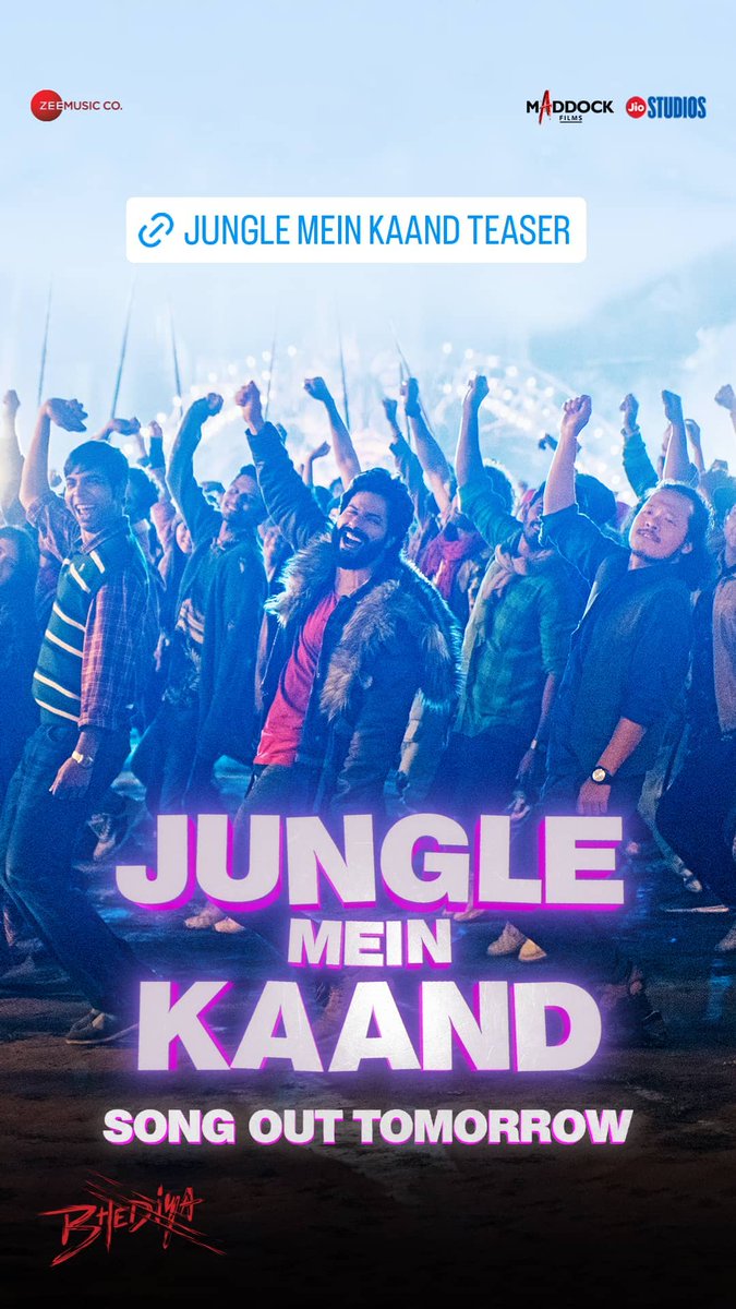 #JungleMeinKaand out tomorrow 💥❤️