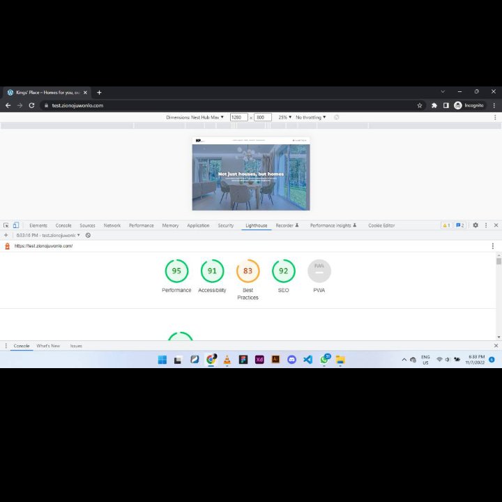 Zion_365's tweet image. NB: Lighthouse is a Google developer tool used to test site optimization👉

In the next slide, I will show you the optimization score of that website (page actually)

NB: Optimization is measured per page not per website

#GoogleDeveloperTools