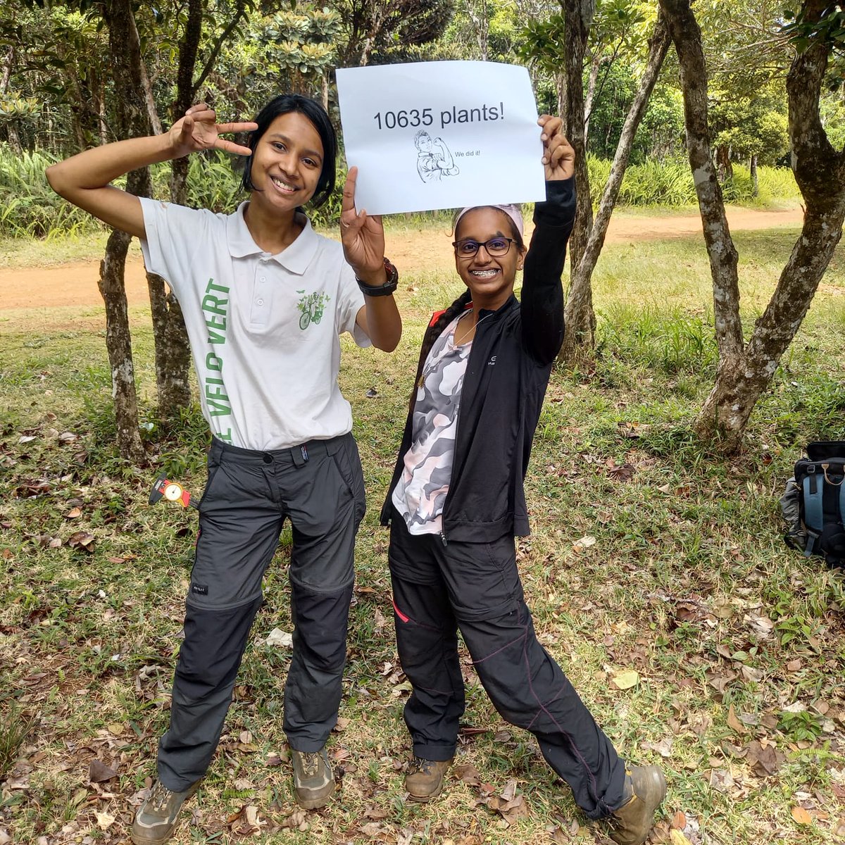 island biodiversity (@tropical_ibec) on Twitter photo One more hectare surveyed! The one with high number of plants and rough terrain. Project about carbon sequestration of #Mauritius forests funded by <a href="/AFD_France/">Agence Française de #Développement (AFD) 🇫🇷 🇪🇺</a>. Women power was imperative <a href="/AshmiBiologist/">Ashmi Bunsy</a> <a href="/geetikabhanda/">Geetika Bhanda</a> and others working and volunteering at <a href="/Tropical_IBEC/">island biodiversity</a> One more hectare surveyed! The one with high number of plants and rough terrain. Project about carbon sequestration of #Mauritius forests funded by <a href="/AFD_France/">Agence Française de #Développement (AFD) 🇫🇷 🇪🇺</a>. Women power was imperative <a href="/AshmiBiologist/">Ashmi Bunsy</a> <a href="/geetikabhanda/">Geetika Bhanda</a> and others working and volunteering at <a href="/Tropical_IBEC/">island biodiversity</a>
