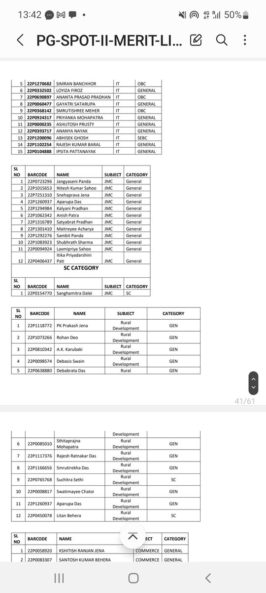 RoutrayAmit08's tweet photo. Published the name in the merit list but @Ravenshaw150 is deniying to admit! what kind of dictatorship is this! @otvnews @GovernorOdisha @DHE_Odisha @rohitpujaribjd @ugc_india @ArgusNews_in @dpradhanbjp @dcp_cuttack https://t.co/9kVn0VlLPm