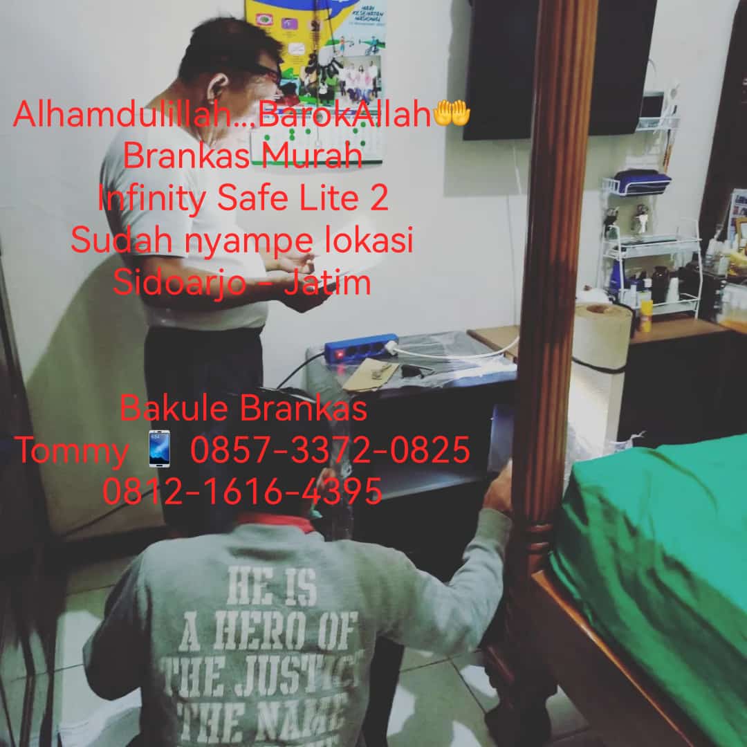 AgenBrankas's tweet image. Brankas Murah Tahan Api dan Bongkar
Infinity safe Lite 2
Sudah nyampe lokasi
Sidoarjo - Jatim
Tommy 📱 0857-3372-0825 / 0812-1616-4395
#BoxSafe #BrankasMurah #LemariBesiTahanApi #LemariBesiMurah #JasaPindahBrankas #ServiceBrankas #InfinitySafeLite #KebayaMerah #KTTG20