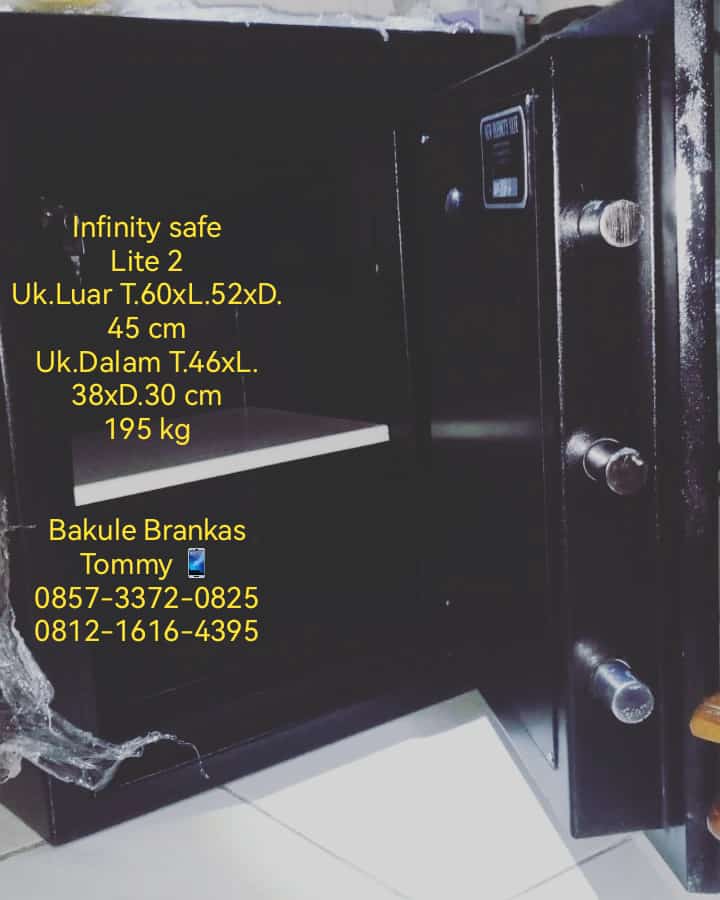 AgenBrankas's tweet image. Brankas Murah Tahan Api dan Bongkar
Infinity safe Lite 2
Sudah nyampe lokasi
Sidoarjo - Jatim
Tommy 📱 0857-3372-0825 / 0812-1616-4395
#BoxSafe #BrankasMurah #LemariBesiTahanApi #LemariBesiMurah #JasaPindahBrankas #ServiceBrankas #InfinitySafeLite #KebayaMerah #KTTG20