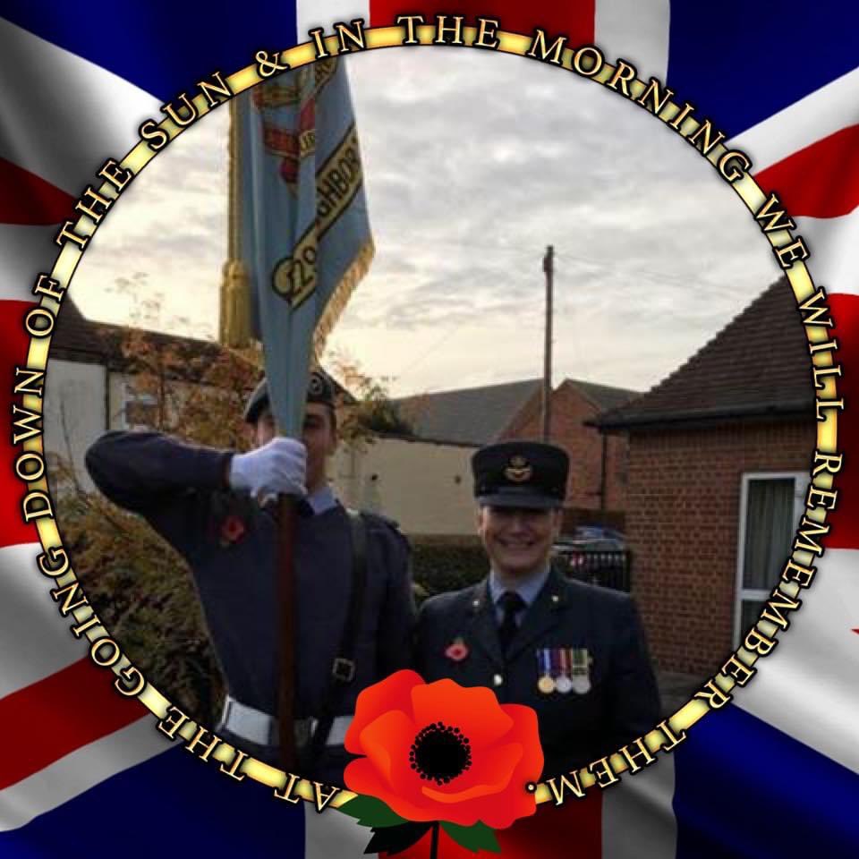 julieRF2018's tweet photo. My son and I when we last paraded together! #WeWillRememberThem https://t.co/4FMsfLwIFR