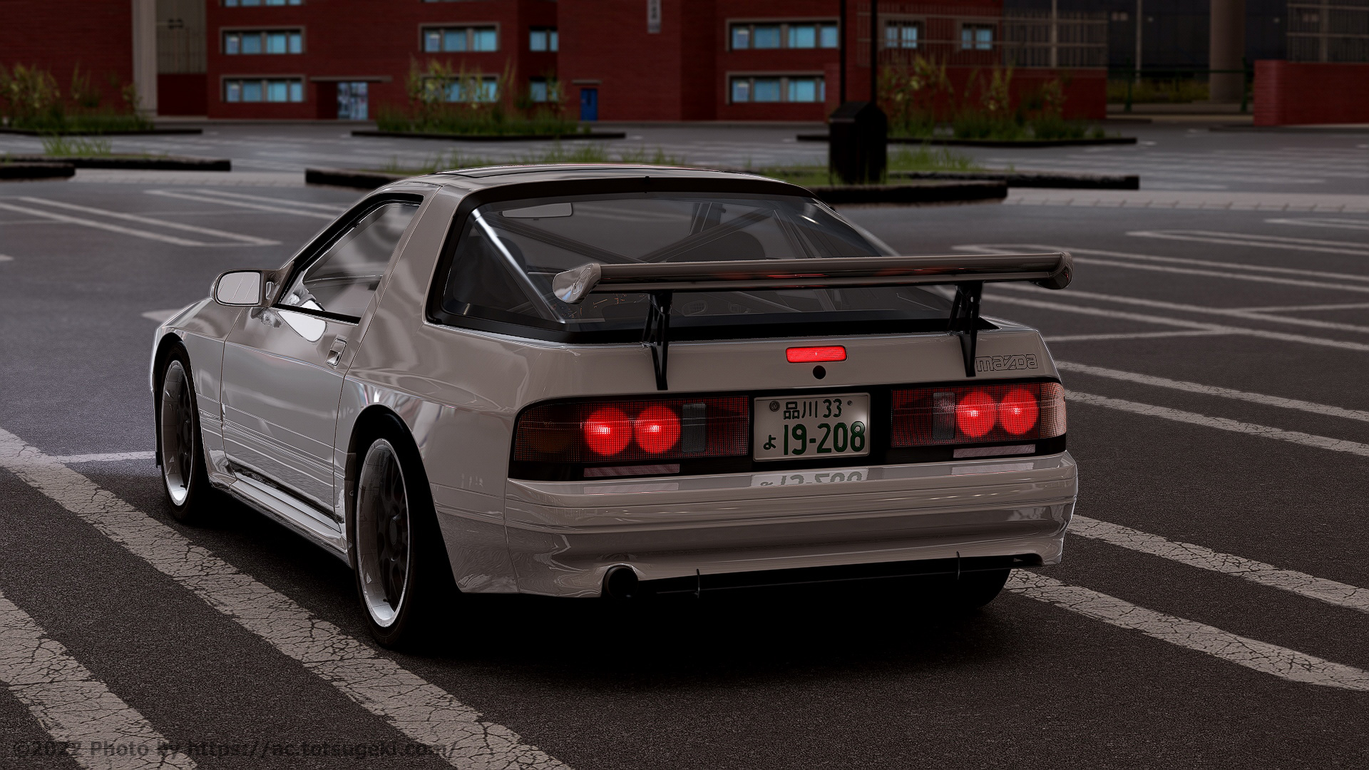 激レア 湾岸ミッドナイト 4 稼働記念 初期 バナパス RX-7 FC 城島洸一 Assetto Corsa】サバンナRX-7 FC3S 湾岸ミッドナイト 城島