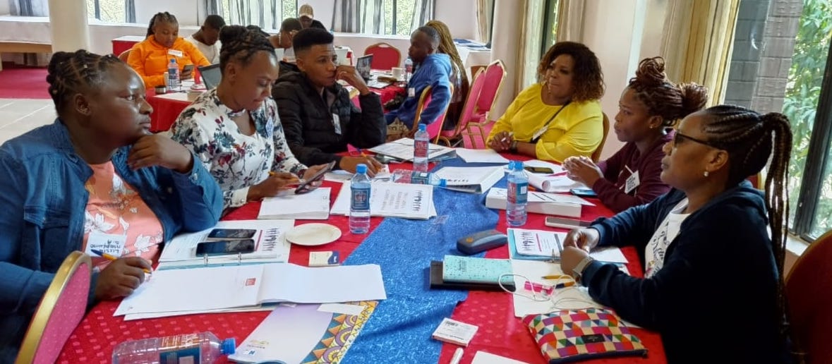 The first ever @AfricaSexWork African Leadership Sex Workers Academy has kicked off in Nairobi, Participants are from Malawi, Zimbabwe and South Africa. #Our theme for 2022, is “Intersectionality of Feminism, Violence and Sex Work (IFEVISE)! #IFEVISE.