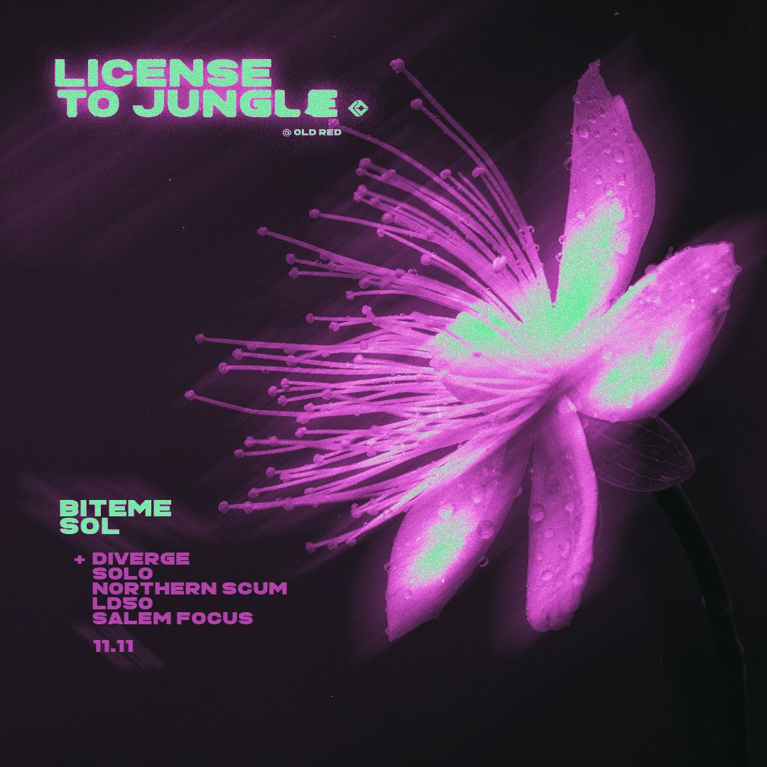 License to Jungle (@licensetojungle) on Twitter photo TONIGHT License to Jungle 11.11.22 🔥
<a href="/OldRedBus/">Old Red Bus Station</a> w/ Biteme, Sol, Northern Scum <a href="/Redpine_Solo/">Redpine & Solo</a> <a href="/tomdiverge/">Tom Diverge</a> <a href="/LD50/">Chris 'LD50'</a> Salem Focus 🎤🔊 FREE ENTRY #leeds TONIGHT License to Jungle 11.11.22 🔥
<a href="/OldRedBus/">Old Red Bus Station</a> w/ Biteme, Sol, Northern Scum <a href="/Redpine_Solo/">Redpine & Solo</a> <a href="/tomdiverge/">Tom Diverge</a> <a href="/LD50/">Chris 'LD50'</a> Salem Focus 🎤🔊 FREE ENTRY #leeds